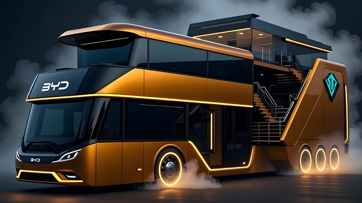 Look at the 2026 BYD Motorhome