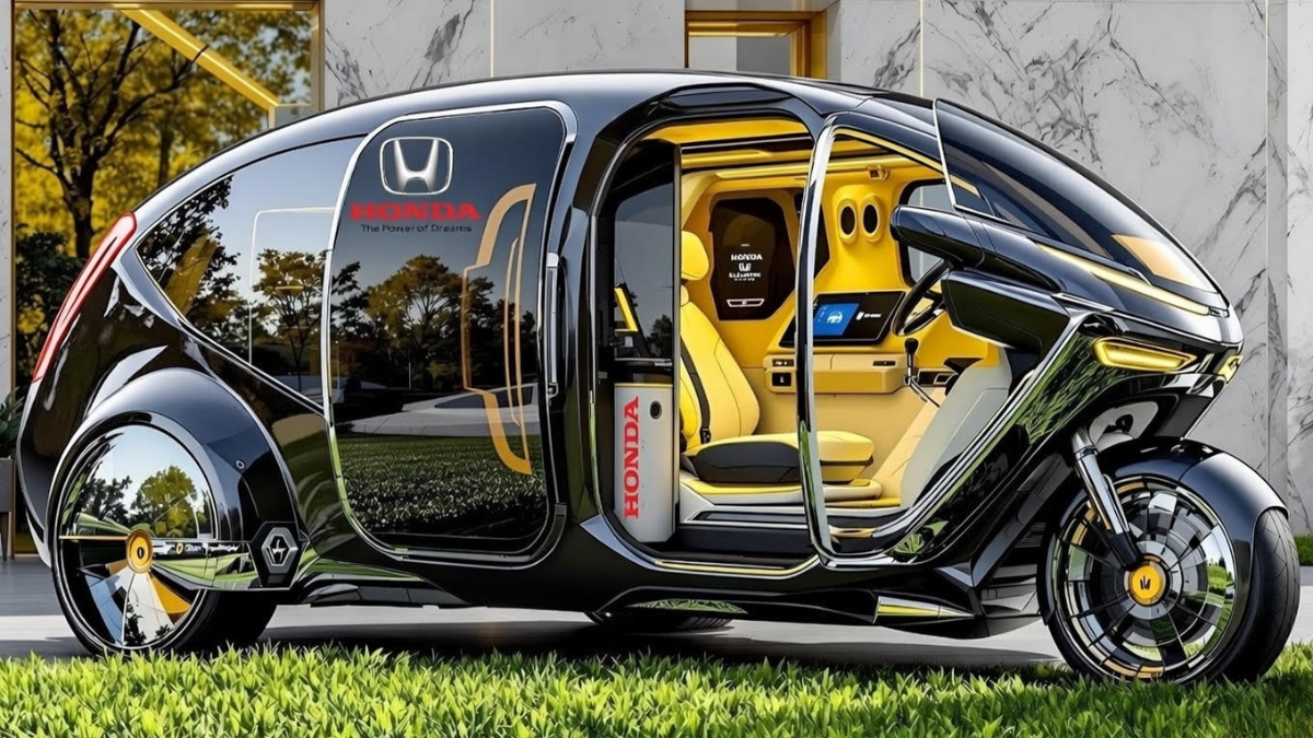 Motorcycle Touring Was Never This Comfortable-The 2026 Honda Gold Wing Electric Trike Camper Changes Everything