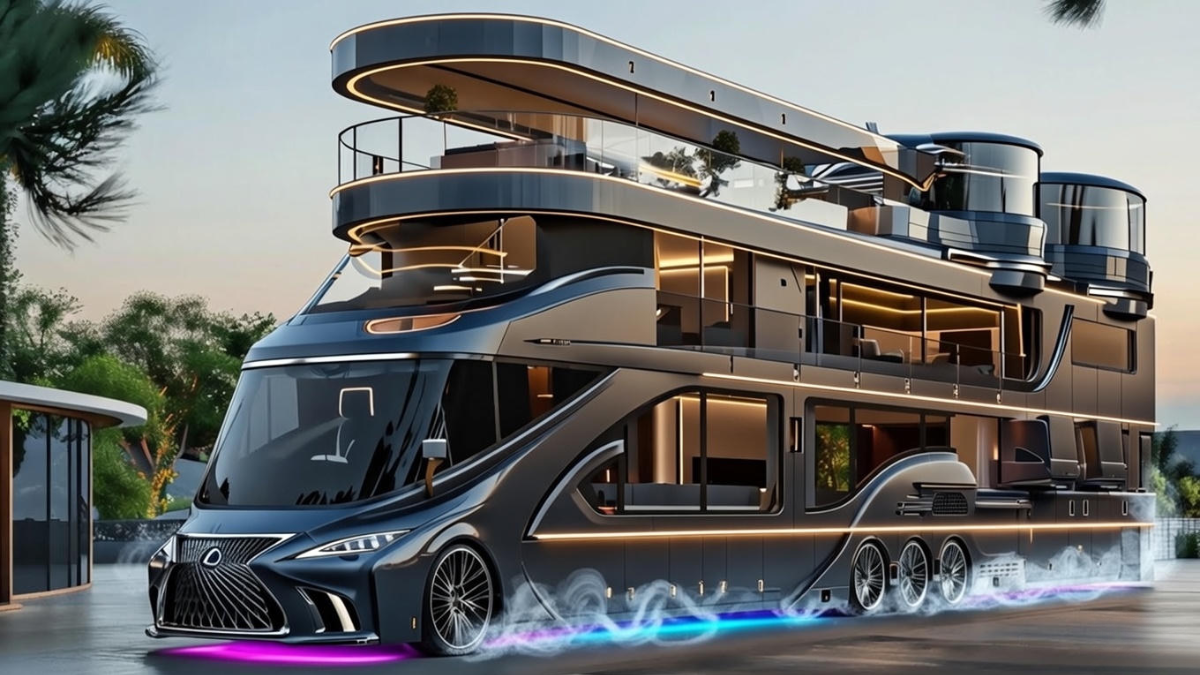 People Thought Luxury Ended at Resorts- The 2026 Lexus Motorhome Brings It to the Highway