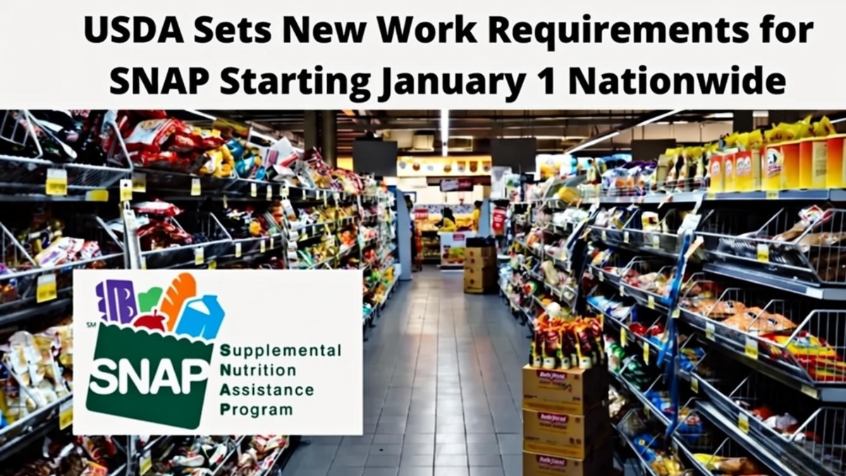 Fear of Losing Food Benefits Grows as USDA Confirms New SNAP Work Rules Starting January 1 Nationwide