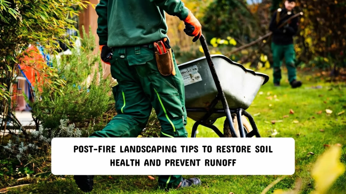 Post-Fire Landscapes Fail Without This – How to Rebuild Soil and Control Water Flow